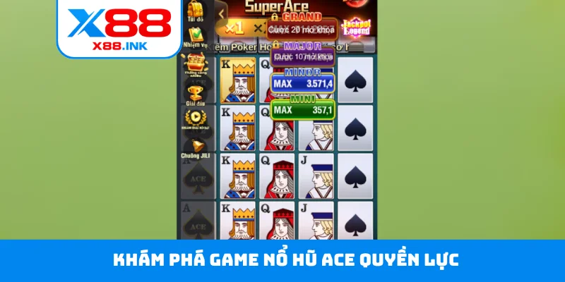 Khám phá game nổ hũ ACE quyền lực